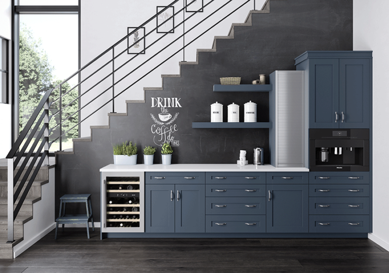 Chalkboard wall